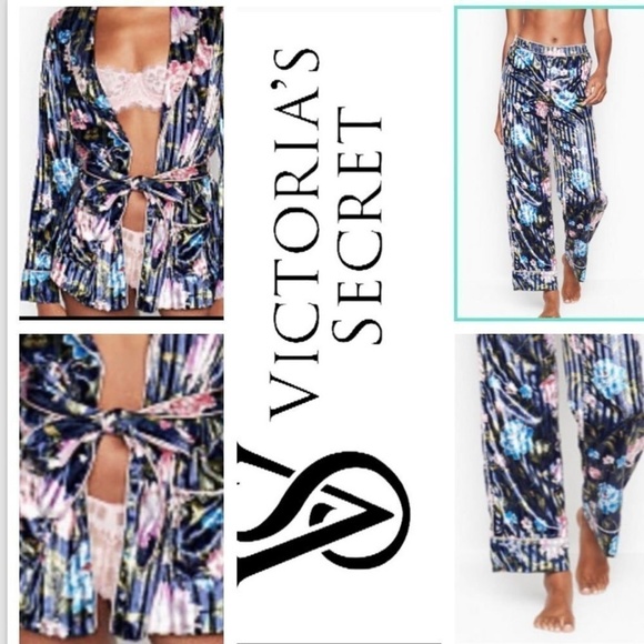 Victorias Secret Silky Sleepwear Set